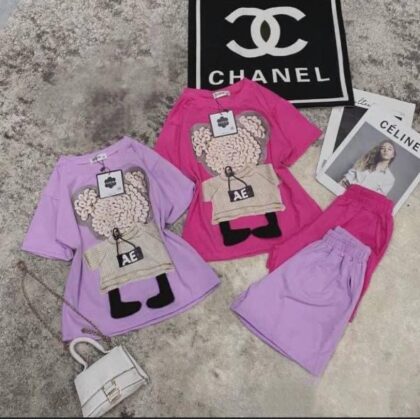 AE Mickey up and down pink color