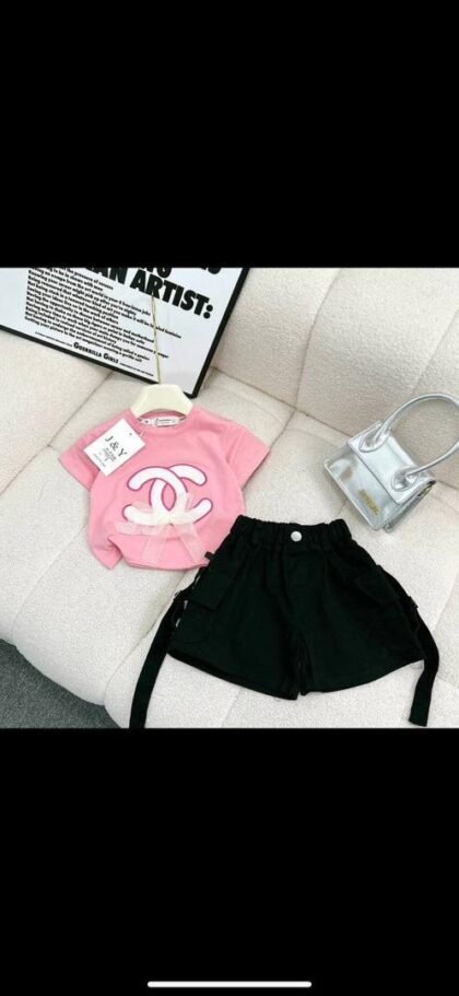 Cc pink top and nika
