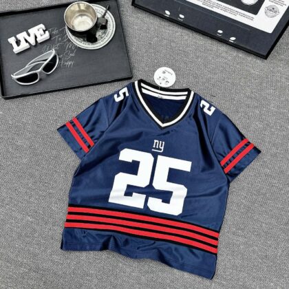 Single jersey top 25 blue color