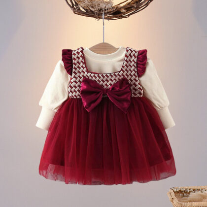 Ox blood gown